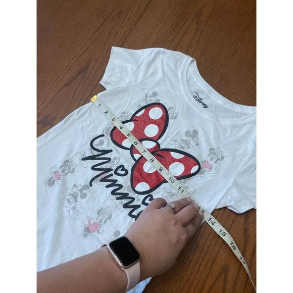 Disney Minnie Mouse Shirt Size Kids L - Picture 5 of 6